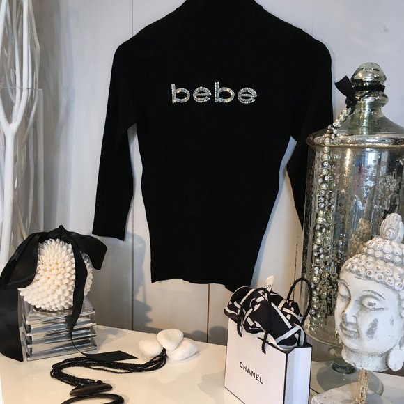 🖤 BEBE MOCK KNIT - Picture 9 of 9